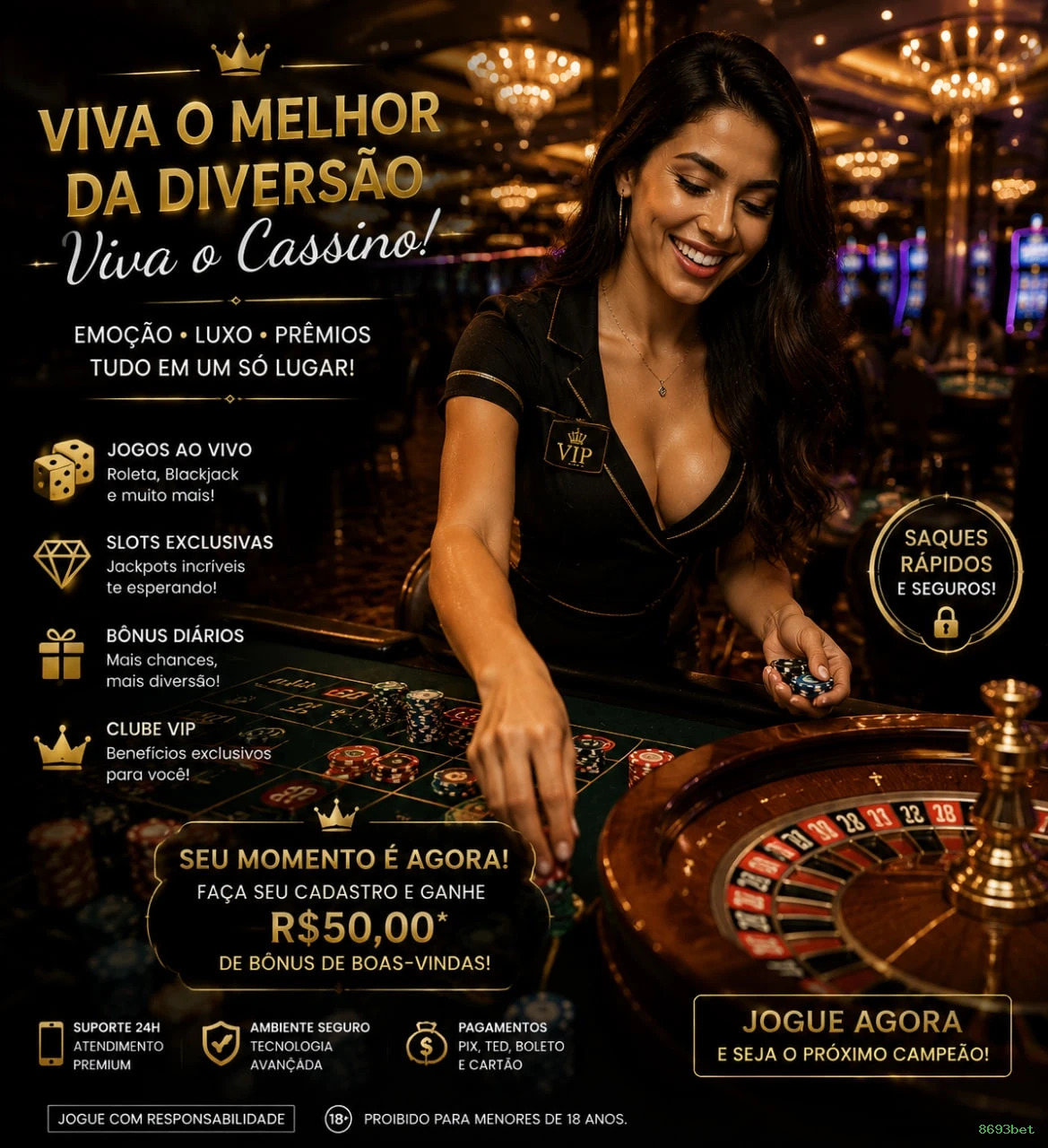 Streaming 4K no cassino ao vivo da 8693bet